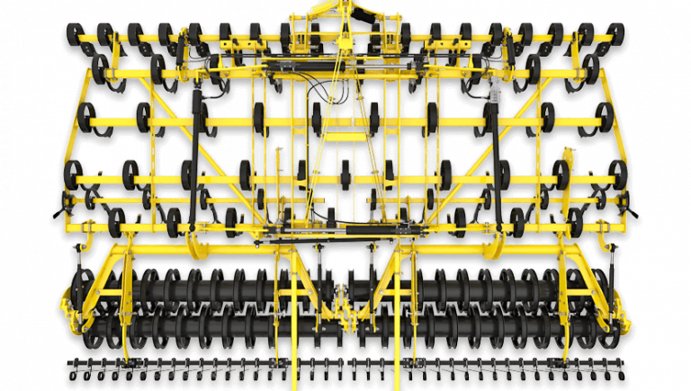  VERSATILL VN_L mounted cultivator from above